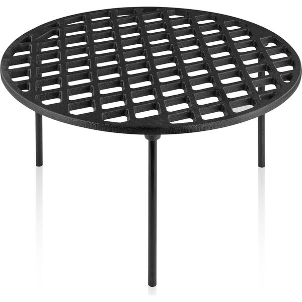 Bbq-Toro Griglia In Ghisa Ø 35 Cm Con 3 Gambe, Sottopentola Per Forno Olandese, Accessori Per Barbecue, Treppiede-image