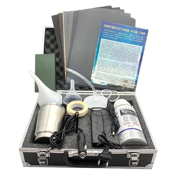 Kit Per La Lucidatura Dei Fari Dell'auto, Rimozione Efficace Dei Graffi, Strumenti Di Restauro Completi, Set Di Attrezzi-image