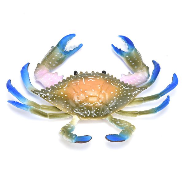 Modello Di Granchio, Granchio Di Plastica, Granchio Giocattolo, Granchio Giocattolo, Modello Di Animali Dell'oceano, Animale Marino Giocattolo-image