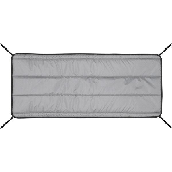 Cuscino In Schiuma Trapuntata 150X50 Cm Grigio Scuro-image