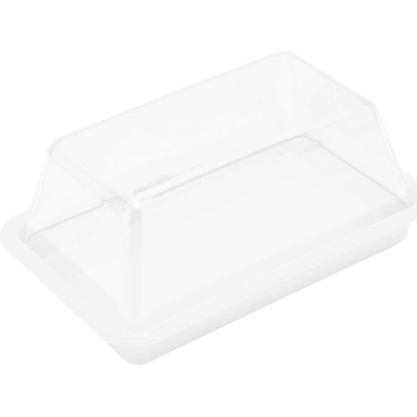 Scatola Di Plastica Per La Conservazione Del Burro Quadrate Butter Cutter Contenitore Per Formaggio Con Coperchio Trasparentetrasparente-image