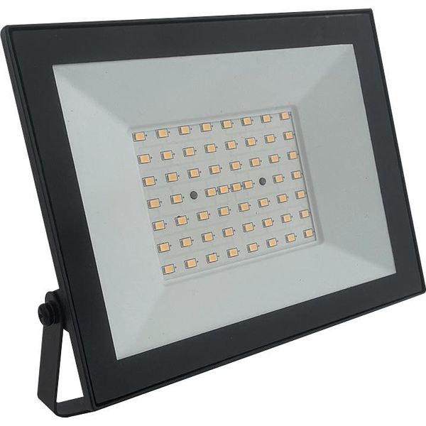 Proiettore Led V-TAC, VT-44054, 50 W, 3000 K, Eek: F, 4000 Lm, Bianco Caldo, IP65, Nero-image