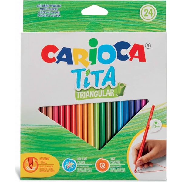 Carioca Tita 42787 Matita 24 Unità Taglia Unica-image