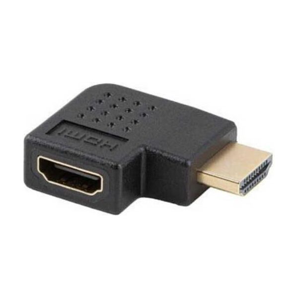 Adattatore Hdmi 4K Ad Angolo Retto Lanberg Golden Golden Taglia Unica-image