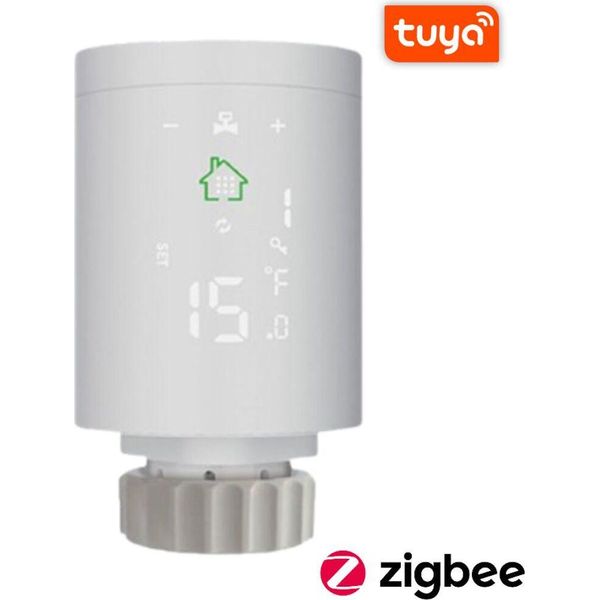 Bot Testa Termostatica Intelligente Zigbee/Wifi TH5 Tuya-image