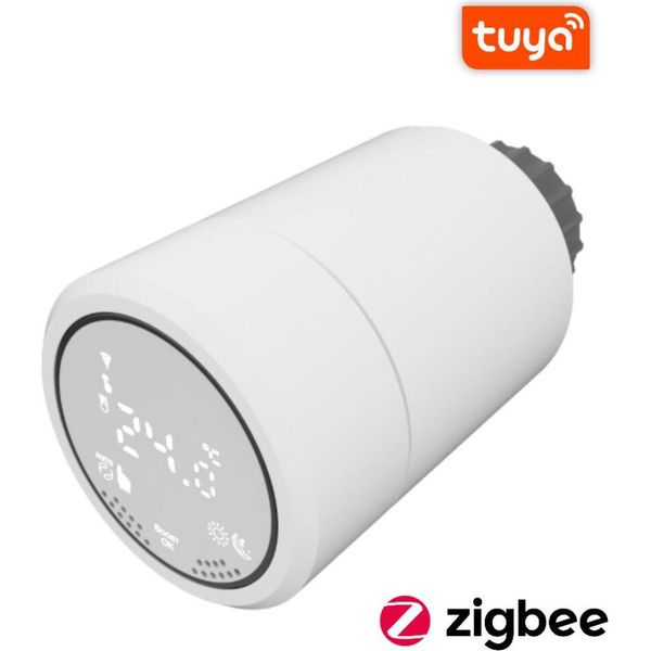 Bot Testa Termostatica Intelligente Zigbee/Wifi TH6 Tuya-image