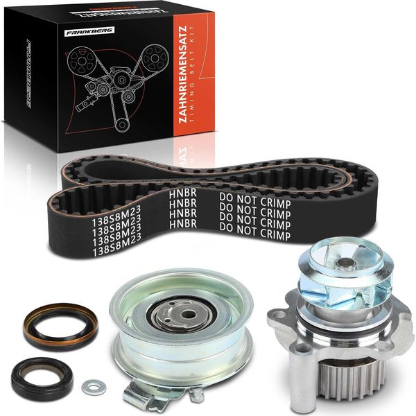 Frankberg 1X Cinghia Di Distribuzione Set Cinghia Di Distribuzione Pompa Dell'acqua Per Vw Golf Passat Sharan Bora Skoda Fabia-image