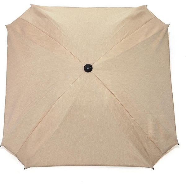 Ombrellone Skyline Per Carrozzine Braccio Di Montaggio Flessibile Protezione Uv 50+ Vela Parasole Per Carrozzine, Ø70Cm, Lino Beige Chiaro-image