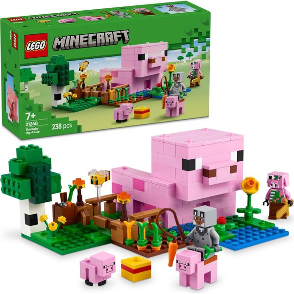 Lego Minecraft 21268 The Baby Pig House-image