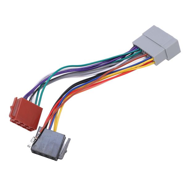 Cablaggio Radio Stereo, Cablaggio Radio, Cablaggio Stereo Auto, Adattatore Del Cablaggio Radio, Connettore Del Filo Di Alimentazione Della Radio, Sostituzione Del Cablaggio Della Radio-image