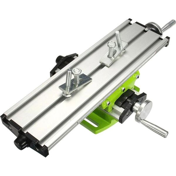 Tavola Di Fresatura E Foratura - Tavola Trasversale Xy - Tavola A Coordinate Di Precisione - Regolazione X/Y - Per Trapano/Fresa Da Banco --image