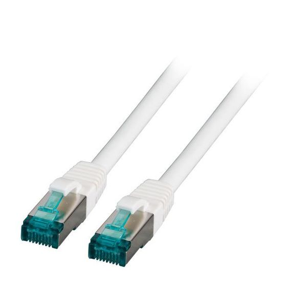 Efb MK6001.0,25W Efb RJ45 Patchkabel S/Ftp, Cat.6A, Lszh, 0,25M, Weiß-image
