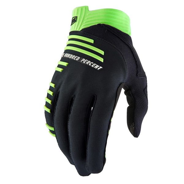 100% Guanti Da Ciclismo Speedlab A Dita Lunghe - R-CORE - Nero/Verde Chiaro L-image