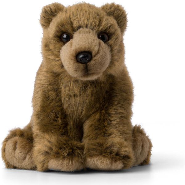 Wwf - Peluche - Cucciolo Di Orso Grizzly (15 Cm) Peluche Realistico Peluche Peluche Figura-image