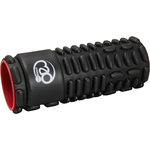 Fitness Mad - Rullo Di Schiuma "Vari Massage"" MQ173 (32 Cm X 12 Cm) (Nero/Rosso)"-image