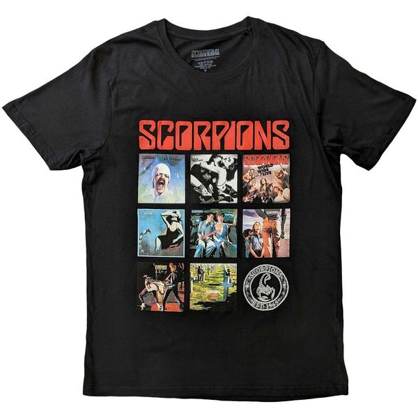 Scorpions - Maglietta "Remastered"" Per Uomo/Donna Unisex RO5509 (S) (Nero)"-image