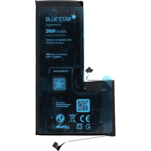Bateria Pre Iphone 11 Pro Max 3969 Mah Li-Ion Blue Star - Alta Qualità-image