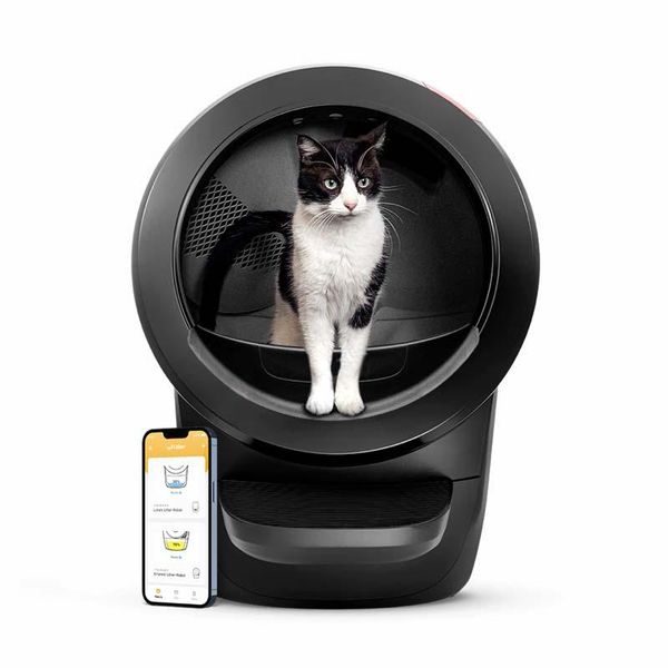 Litter-Robot 4, Lettiera Automatica Autopulente Nero-image