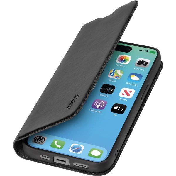 Sbs TEBKLITEIP1561PK, Custodia A Portafoglio, Apple, Iphone 15 Pro, 17 Cm (6,7"), Nero"-image