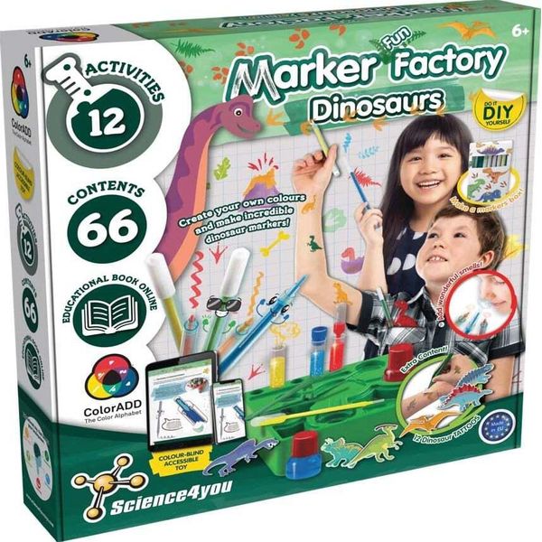 Science4You Science4You Fabbrica Di Pennarelli Dinosauro-image