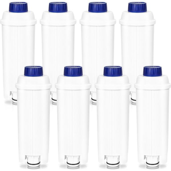 Filtro Acqua Yakimz Per Macchine Da Caffè Completamente Automatiche Delonghi DLSC002, Accessori Per Macchine Da Caffè Della Serie Ecam, Etam Ed Esam, Confezione Da 8 Pz-image