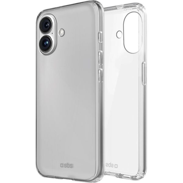 Sbs TESKINIP1667T, Cover, Apple, Iphone 16 Plus, 17 Cm (6,7"), Trasparente"-image