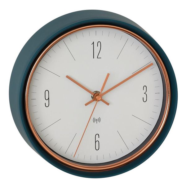 Tfa Dostmann 60.3547.20 Orologio Da Parete Radiocomandato 22,3 Cm X 7 Cm Benzina, Verde (60.3547.20)-image