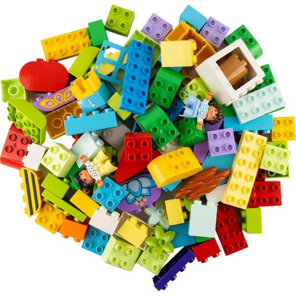 Lego® Duplo® Asilo Nido Mix Per 1 Bambino Mattoncini Da Costruzione Colorati Nuovo! 120 Pezzi - Ogni Mix Assemblato Singolarmente-image