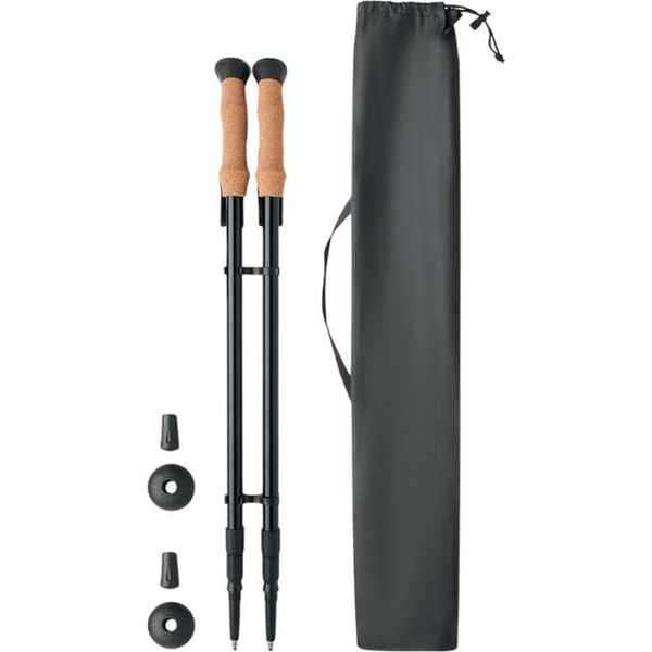 Midocean - Bastone Da Trekking "Nole"" MO1732 (Taglia Unica) (Nero)"-image