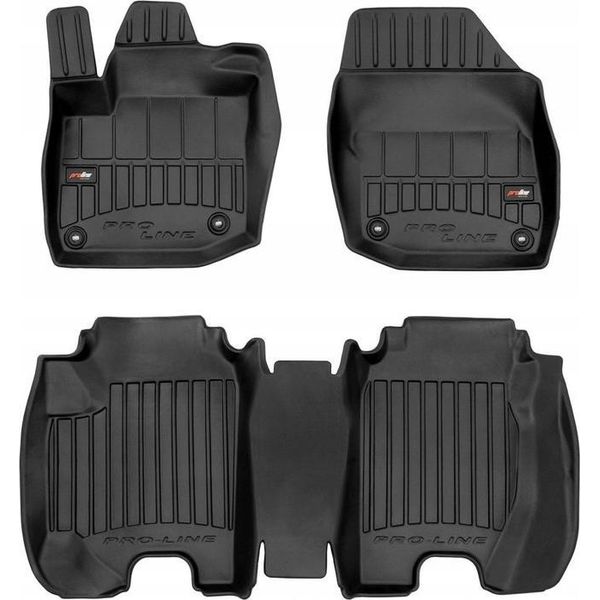Tappetini In Gomma E Tappetini Honda Civic 9 Station Wagon Dal 2011 Al 2016 3D Bagagliaio-image