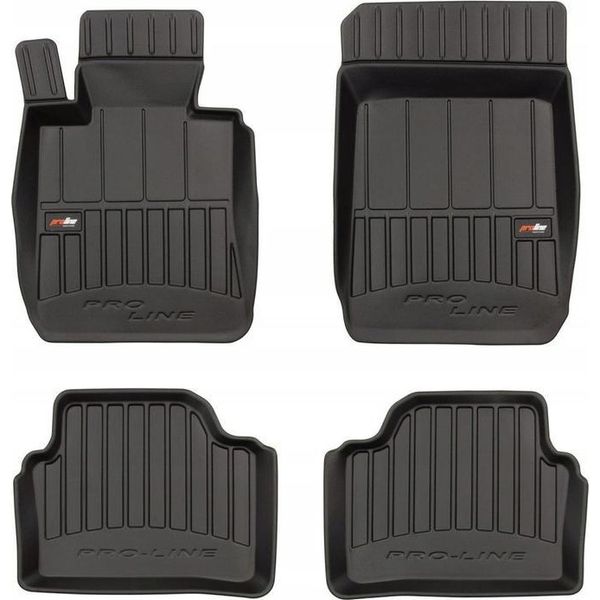 Tappetini E Tappetini In Gomma Bmw Serie 3 E90 2004-2011 Incavo 3D-image