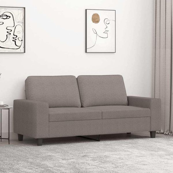 Best MöBel Divano 2 Posti Taupe 140 Cm Tessuto - Classic Sofas CL4921914 1Parcel-image