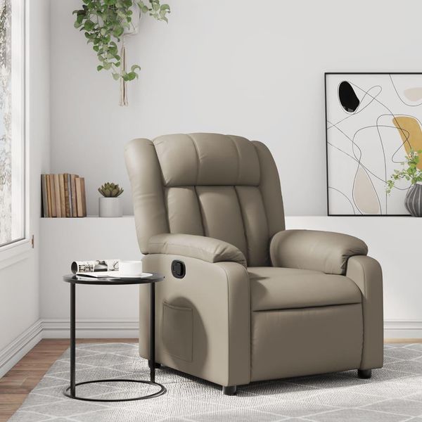Best MöBel Poltrona Relax Cappuccino-Marrone Pelle Finta - Tv & Relax Poltrona CL9168577 1Pacco-image