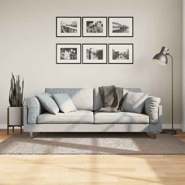 Tappeto Liscio Shaggy Pamplona A Pelo Profondo Beige Moderno 100X200 Cm - Tappeti Di Design DE9438304 1Pacco-image