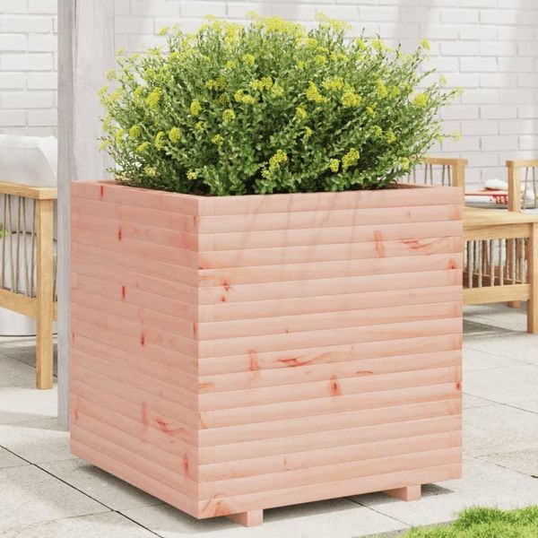 Fioriera Durevole 70X70X72,5 Cm In Legno Massiccio Di Abete Douglas - Letti Octo2770350 2Parti-image