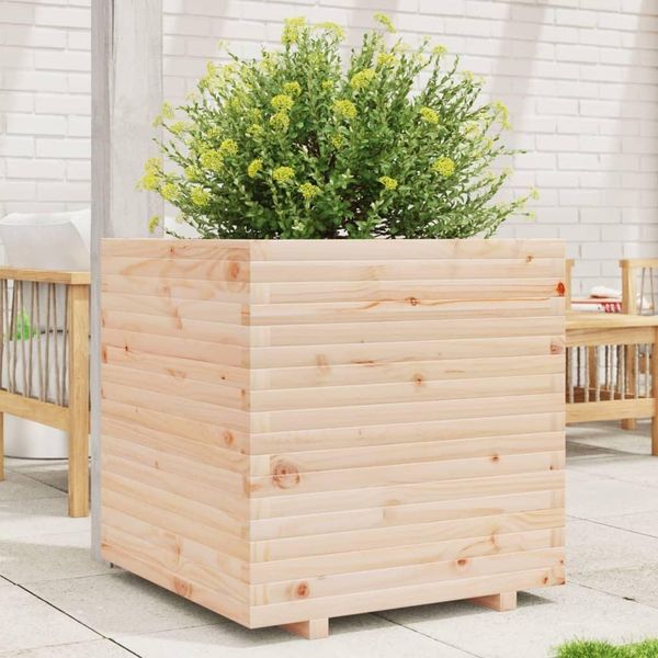Maison Exclusive - Fioriera Da Giardino 70X70X72 Cm In Legno Massello Di Pino-image