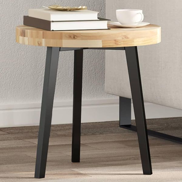 Best MöBel Piano Da Tavolo Rotondo Ø40X4 Cm In Legno Massiccio Di Acacia - Piani Da Tavolo CL5551515 1Pacco-image