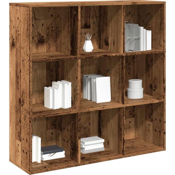 Maison Exclusive - Libreria Effetto Legno Antico 98X29X97,5 Cm-image