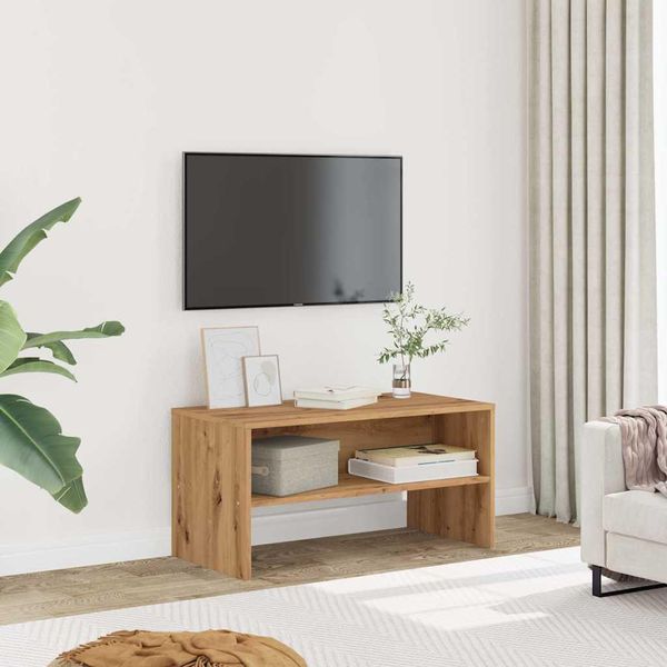 Mobile Tv Semplice Artisan Rovere 80X40X40 Cm Materiale Legno - Mobili Tv DE6389560 1Pacco-image