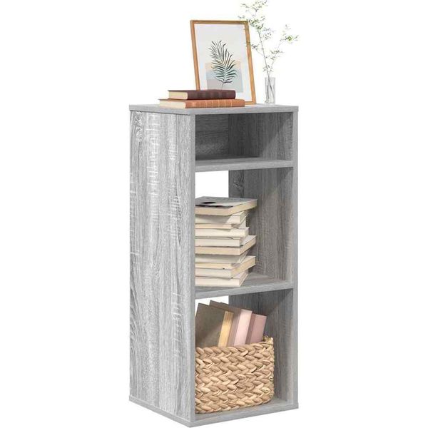 Maison Exclusive - Libreria Grigio Sonoma 34X31X80 Cm Materiale Ligneo-image