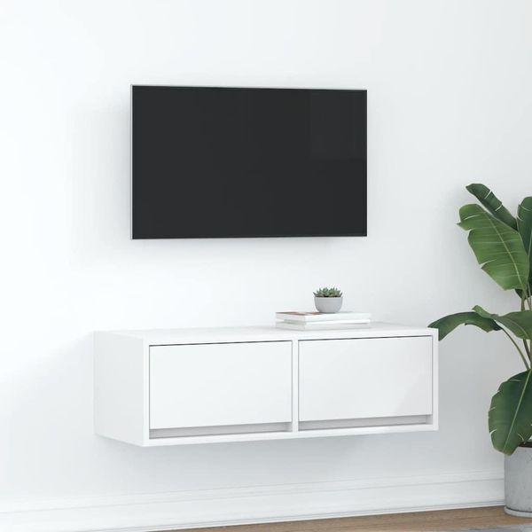 2025 Cloris Mobile Tv Bianco 80X31X25,5 Cm Materiale A Base Di Legno - Mobili Tv Vendita4216698 1Pacco-image