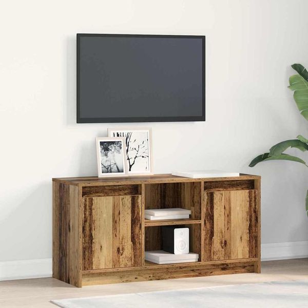 Mobile Tv Semplice Marrone 100 X 34 X 50 Cm In Legno - Mobili Tv DE1400721 1Pacco-image