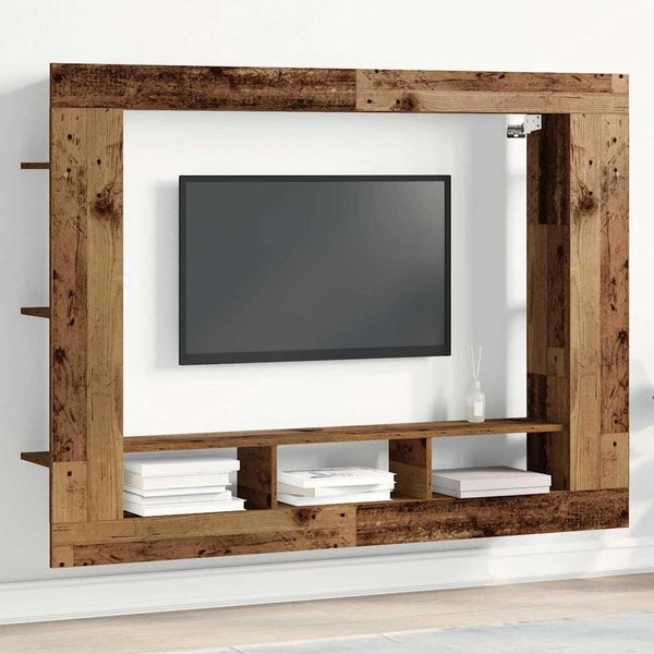 Best MöBel Mobile Tv A Parete In Legno Di Recupero 152 X 22 X 113 Cm Materiale A Base Di Legno - Mobili Tv CL7090761 1Pacco-image