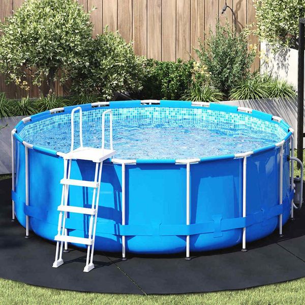 Best MöBel Liner A Pavimento Per Piscine Nero Ø 306 Cm Poliestere Geotessile - Accessori Per Piscine Cloris New4467189 1Pacco-image