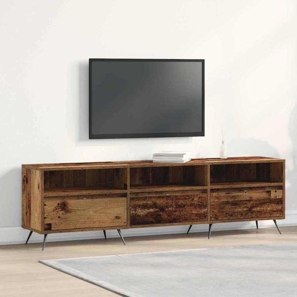 Best MöBel Mobile Tv In Legno Di Recupero 150 X 30 X 44,5 Cm Materiale A Base Di Legno - Mobili Tv Cloris New8913523 1Pacco-image