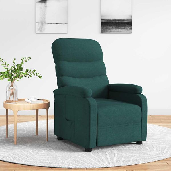 2025 Poltrona Reclinabile Moderna In Tessuto Verde Scuro - Tv & Poltrona Reclinabile,Design 1405569 1Parte-image