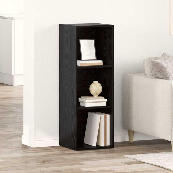 Maison Exclusive - Mobile Tv Nero 72 X 35 X 37 Cm Materiale Ligneo-image