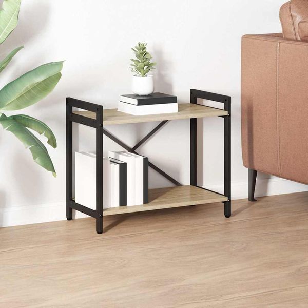 Maison Exclusive - Libreria In Rovere Sonoma 60 X 30 X 50 Cm Materiale Ligneo-image