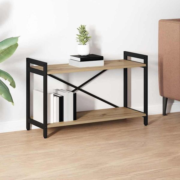 Pratica Libreria In Rovere Artisan 80 X 30 X 48,5 Cm Pannelli A Base Di Legno - Librerie ,Mobili Di Design 3746493 1Pacco-image