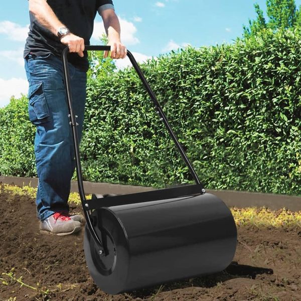 Rullo Liscio Per Prato Nero 63 Cm 50 L - Giardino E Fai Da Te EN7207058 1Pacco-image